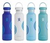 Butelka termiczna Hydro Flask 621 ml Flex Cap z podkładką Boot błękitny geyser #RefillForGood